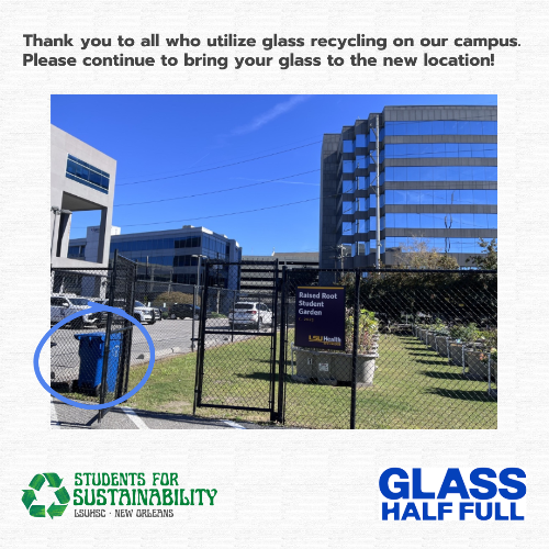 Glass Recycling Flyer Location Change Flyer