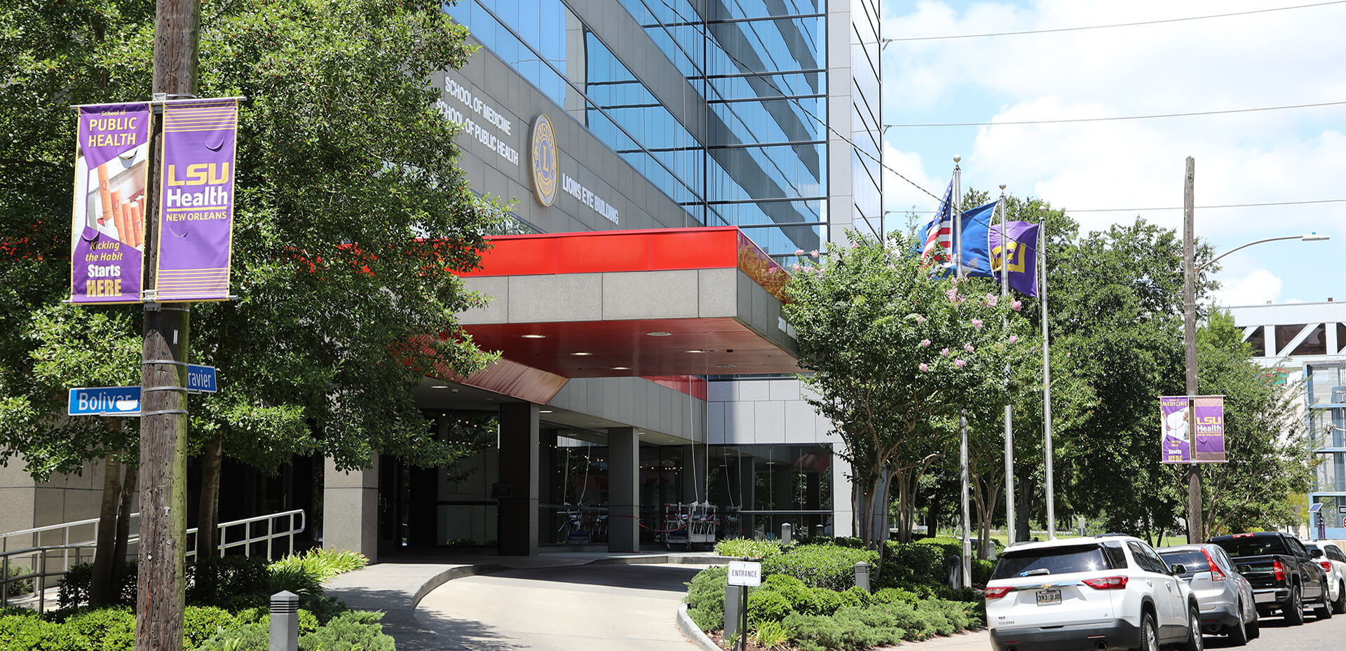 LSU Health Lions Exterior building