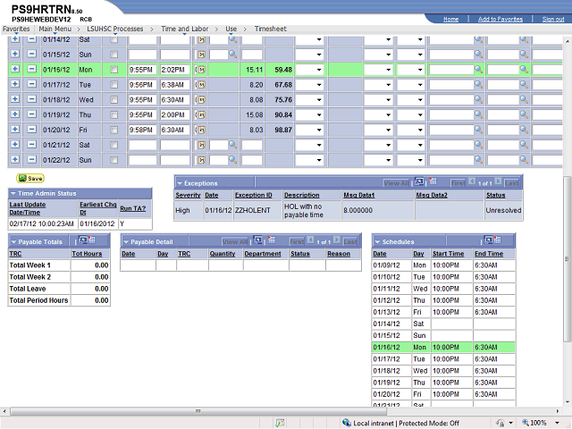 Introduction and Overview of Timesheet - LSUNO